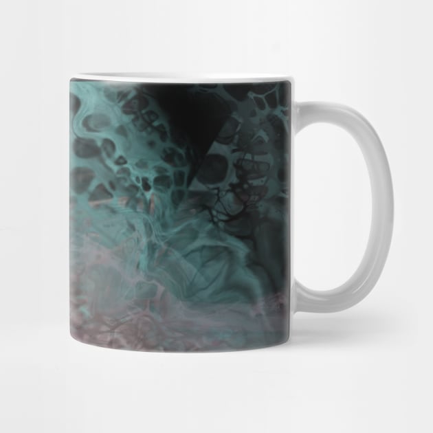 Abstract fluid art with cells. by CreaKat